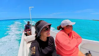 Me fui sola para Los Roques y dormi días con una familia