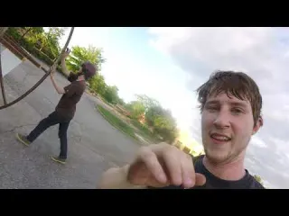 Spinning Around On A Huge Wheel