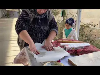 Baking Delicious Sweets In Our Village Azerbaijan Cooking