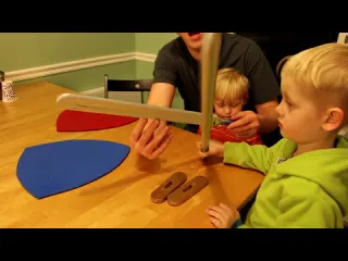 Ultimate Woodworking Project for Dads Making wooden swords