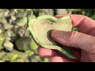 Mudlarking Dried up River Lowest Tide Ever During Drought