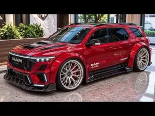 2027 RAM Ultra SUV Bold Red Design Luxury Looks What We