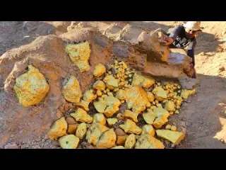 Wow I Can t Believe This Was Real GOLD COVERED MOUNTAIN