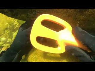 olha quanta coisa achei mergulhando no rio tesouros no rio