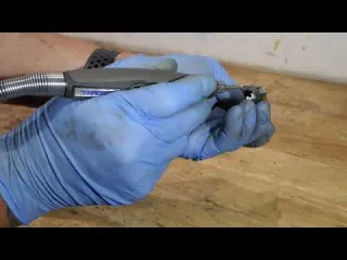 RESTAURATION A 100 DU METAL DU BROWNING 6 35 ASTRA CUB