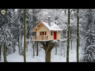 He Transformed an Ancient Tree Into the ULTIMATE Treehouse