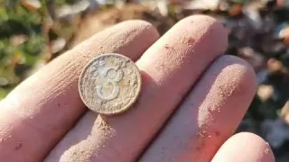 Největší nálož mincí co jsem kdy měl Detektor kovů na