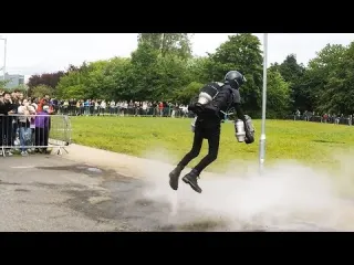 World s Fastest D Printed Jet Suit Loughborough