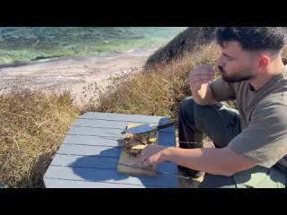 Solo Survival Camping NO FOOD Spearfishing Catch and Cook