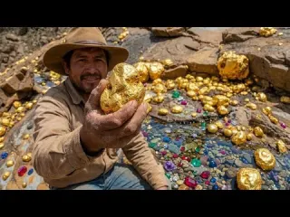 Unbelievable Gold Nugget Discovery found under stone