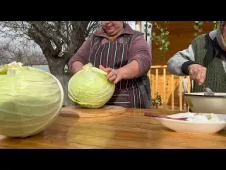 Cabbage Cake with Meat in Tandoor A Relaxing Day in Our