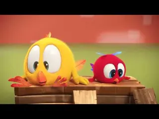 Os pequenos cavaleiros Onde está Chicky Pintinho amarelinho