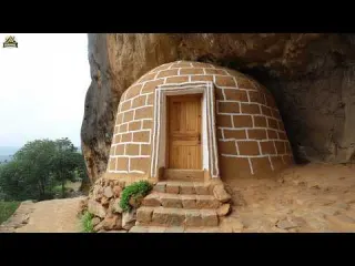 Building a Survival Shelter Under a Rock This Guy Did the