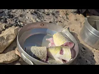 A Brave Nomadic Girl Returns to Her Cave Family with a Huge