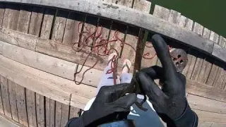 Pesca Magnética em busca de armas Jogadas na represa 09
