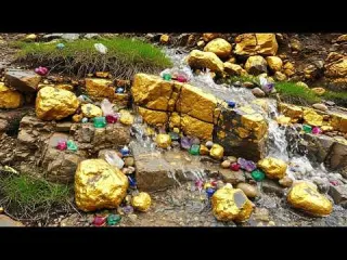 Gold Panning Start to Finish Massive Find