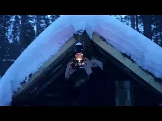 Surviving 62 C in a Wooden Cabin Building a Stove From a