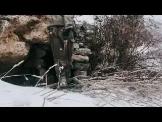 Frozen Mountain Survival Building a Stone House to Stay
