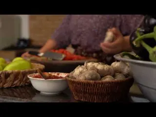 Countryside Cooking Beef Filled Eggplants Over the Fire