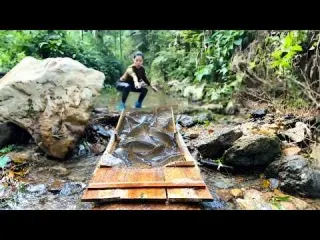 An incredibly clever fish trapping technique helped the