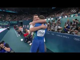 Nariman Kurbanov Wins Silver Pommel Horse Paris 2024