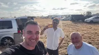 Melting at the Minelab 500 Metal Detecting Rally UK