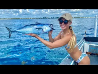 How to Prepare Eat Florida s TRASH Fish Bonita RAW