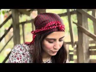 The hard daily work of village girls Traditional Tandoor