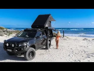 SOLO x ON WA S BIGGEST SAND DUNES remote camping on my own
