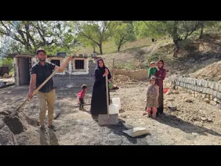 Great progress in the nomadic house wall painting delicious