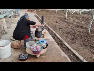 MİNİ SOBADA SOĞAN DOLMASI NASIL YAPILIR