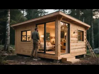 Man Builds Amazing TINY HOUSE in Just 9 Months Start to