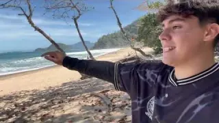 ENCONTRÉ UNA CADENA EN LA PLAYA que PAGÓ mi VIAJE