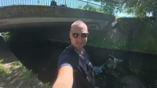 Freche Passanten blanke Nerven beim Magnetfischen
