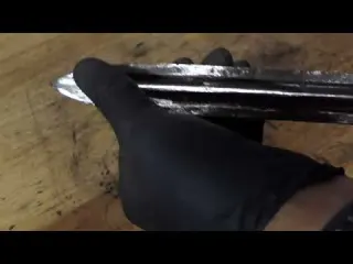 RESTAURATION A 100 DU GLAIVE DE POMPIER 1833 AVEC DES