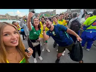 BRASILEÑOS invaden MÉXICO y así fueron recibidos