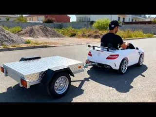 Man Builds an AMAZING Go Kart From an Old Toy Car Start to