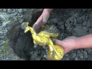 Eight unique large treasures discovered by accident with