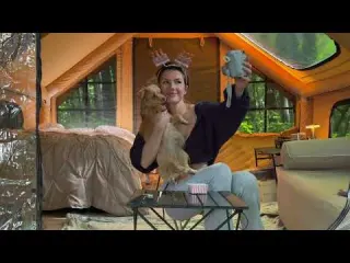 Solo Camping in the Woods Huge Tent Chaotic Dog Cinema