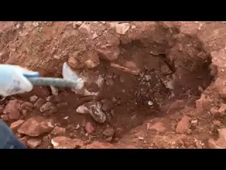 We uncovered a mysterious old chest buried in the desert
