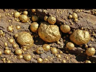 Gold Nuggets Worth BIG Money River Metal Detecting