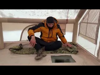 I Caught a Lot of Fish on the Frozen Lake