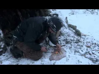2 Days Survival Challenge in Heavy Snow and Blizzard 16 C