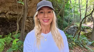 SOLO ADVENTURE INTO A HIDDEN WATERFALL CANYON BLUE