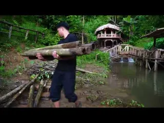 Full Video Building a Chicken Coop Catching Seafood Hunting