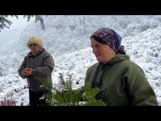 First Snow has Fallen The Hermits are Cooking Pilaf in the