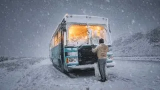 A Tormenta de Neve na Patagônia Parou Nossa Viagem O Rio