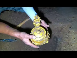 searched for treasure in the wild and found super treasure