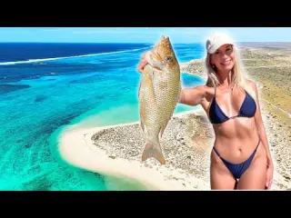 Exmouth Shore Fishing Finally Paid Off Solo Catch Cook on
