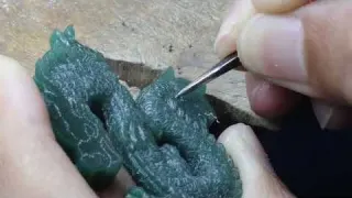 Handmade Gold Dragon pendant how to make k gold Dragon